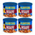 Planters Redskin Spanish Peanuts with Sea Salt 125oz Can  Pack of 4