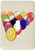 3dRose lsp 56314 1 Pool Balls Games People Play Fun Art Single Toggle Switch