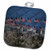 3D Rose View of The White House Pot Holder 8  x 8