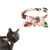 Necoichi Kimono Ribbon Cat Collar White