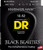 DR Strings Electric Guitar Strings Black Beauties   Extra Life Black Coated 10 52