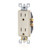 Leviton T5325 ST Self Grounding Light Almond