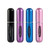 Portable Mini Refillable Perfume Atomizer Bottle 5ml Atomizer Perfume Bottle Refillable Perfume Spray Scent Pump Case Perfume Atomizer Refillable Travel 4 Pack