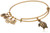 Alex and Ani Turtle Rafaelian Gold Bangle Bracelet