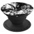 Marbled Ink with White and Black Blends Colorful Pattern PopSockets Grip and Stand for Phones and Tablets