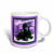 3dRose Puppy in Purple Ceramic Mug 15 Ounce