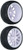 Redcat Racing 02020W White Road Wheels   Tires  2Piece
