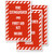 SmartSign Fire Extinguisher and First Aid Kit Inside  Label   3M Engineer Grade Reflective Decal Set of 3
