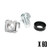 Rosewill M6 Server Rack Cage Nuts   Mounting Screws for Server Shelves Server Racks and Cabinets
