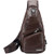 Sling Bags Small Chest Shoulder Crossbody Messenger Hiking Multipurpose Daypack Backpack  Coffee