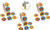 300 Superhero Stickers - 3 Rolls plus 1 Armored Superhero Button by AMA