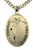WJH Silver Toned Base Patron of Sports Saint Sebastian Golf Athlete Medal 1 Inch