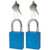 SEPOX 1 1 2   38mm  Wide Lock Aliminium Padlock with Key Lockout Lock Keyed Alike 2 Pack