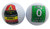 Key West Florida Souvenir Golf Ball Set Southernmost Point and Mile 0 Gift Boxed