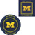 Michigan Wolverines Napkins   Plates   64 Pieces  Serves 32