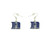 aminco NCAA Dangler Earrings Duke Blue Devils