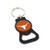 aminco NCAA Texas Longhorns Bottle Opener Keychain Black