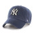 47 MLB New York Yankees Clean Up Adjustable Hat Adult  Metallic Navy Gold