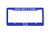 Officially Licensed Sigma Chi License Plate Frame   Blue