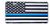 Ramson s Imports Inc Thin Blue Line American Flag Metal License Plate