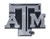 MVP Accessories Texas A M Aggies Premier Chrome Metal ATM Logo Auto Emblem