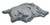 MVP Accessories Arkansas Razorbacks Premier Chrome Metal Auto Emblem