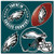NFL Philadelphia Eagles 4 Piece Magnet Set Green