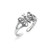 Silverline Jewelry Sterling Silver Butterfly Adjustable Open Toe Ring