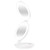 LED Lighted Travel Makeup Magnifying MirrorMagnifies 10x and 1x Luxury Double Side and Folding Pocket Vanity Cosmetic Mirror  White