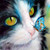 DIY 5D Diamond Painting by Number Kits Diamond Embroidery Cross Stitch Kit Cat with Butterfly 5D Diamond Rhinestone Painting Crystals Cross Stitch Picture Arts Home Decor Nearzstorn