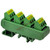 Electronics Salon Slim DIN Rail Mount 16A 300V 4x3 Position Screw Terminal Block Distribution Module