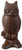 Esschert Design Cast Iron Decorative Owl Small