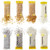 Wilton Silver and Gold Sprinkles Dessert Decorating Set 8 Piece