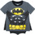 Warner Bros Batman Toddler Boys  T shirt with Cape  Grey  5T