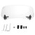 Suuonee Windshield Deflector Adjustable Universal Motorcycle Modified Windscreen Windshield Spoiler Air Deflector  Transparent