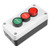 uxcell Push Button Switch Station Momentary NC RedNO Green Red Signal 400V 10A 6A