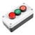 uxcell Push Button Switch Station Momentary NC Red NO Green Red Signal 660V 10A