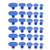 30pcs Puller Tabs Glue Pulling Tabs Car Body Dent Remover Tool Glue Puller Sets Auto Body Paintless Dent Removal Tabs Kits