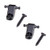 WANDIC String Retainer 2 Pack Guitar Iron Roller String Trees Standard Roller String Guides for Electric Guitar Parts