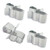 DaNaRaa 20mm Stainless Steel Sunrunner Cable Clips Trailer Frame Wire Clips  50 Pieces