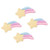 YOUOR 4 Pcs Meteor Embroidery Patch Iron on Sew on Stars Decorative Applique