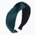 1Pcs Velvet Headbands for WomenWide Headbands Knot Turban Headband Vintage Hairband Elastic Hair Hoops Fashion Hair Accessories for Women and GirlsGreen