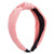 MHDGG 1 Pieces Wide Headbands for Women Knot Turban Headband Hair Band Elastic Hair Hoops Hair Accessories for Women and GirlsPink