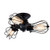 Industrial Light Fixture Csinos Vintage Light Fixture Rotatable Semi Flush Mount Ceiling Light Black Wire Cage Ceiling Light Fixture  3 Lights