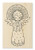Stampendous Rubber Stamp Singing Angel  