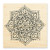 Stampendous Wood Rubber Stamp Mandala Flower