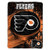 NHL Philadelphia Flyers  Ice Dash  Micro Raschel Throw Blanket 46  x 60