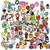 200 Pack  100 x2 Unique Sticker Bomb Pack Variety Vinyl Car Sticker Motorcycle Bicycle Luggage Decal Graffiti Patches Skateboard Stickers for Laptop Stickers
