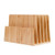 MobileVision Bamboo Desktop File Folder Organizer and Paper Tray 5 Slots