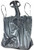 Dreamgirl Women s Faux Leather Black Bustier with Heart Cutout and Thong   38